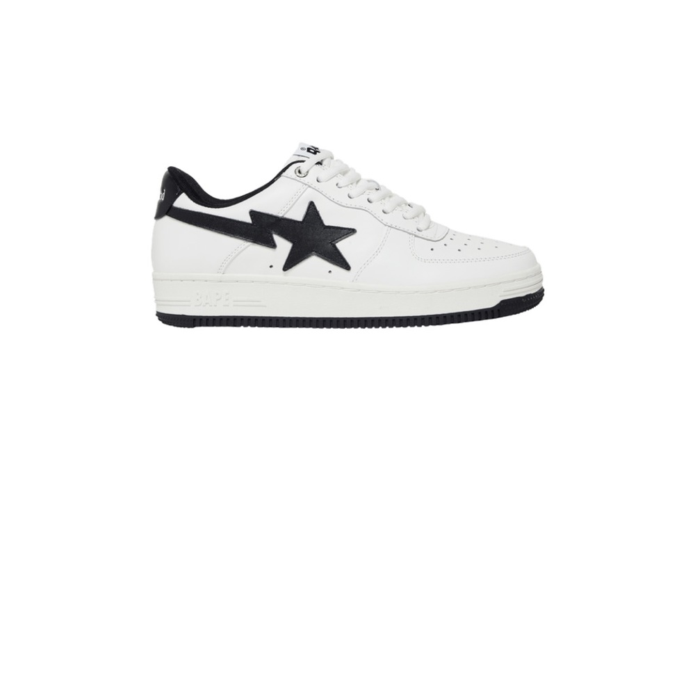 JJJJound x bapesta white navy